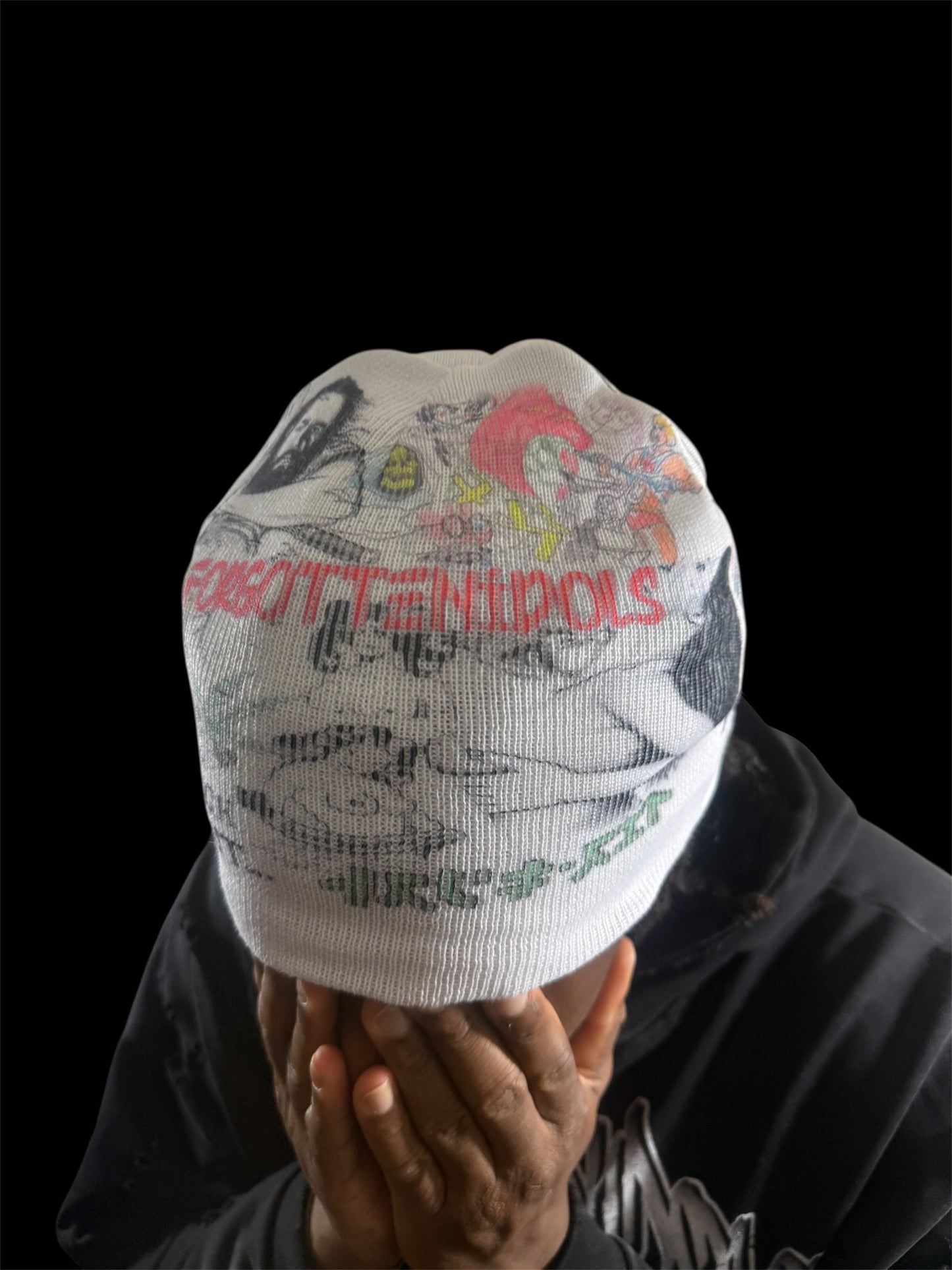 "FORGOTTEN IDOLS IM NOT CREATIVE"(Beanie)