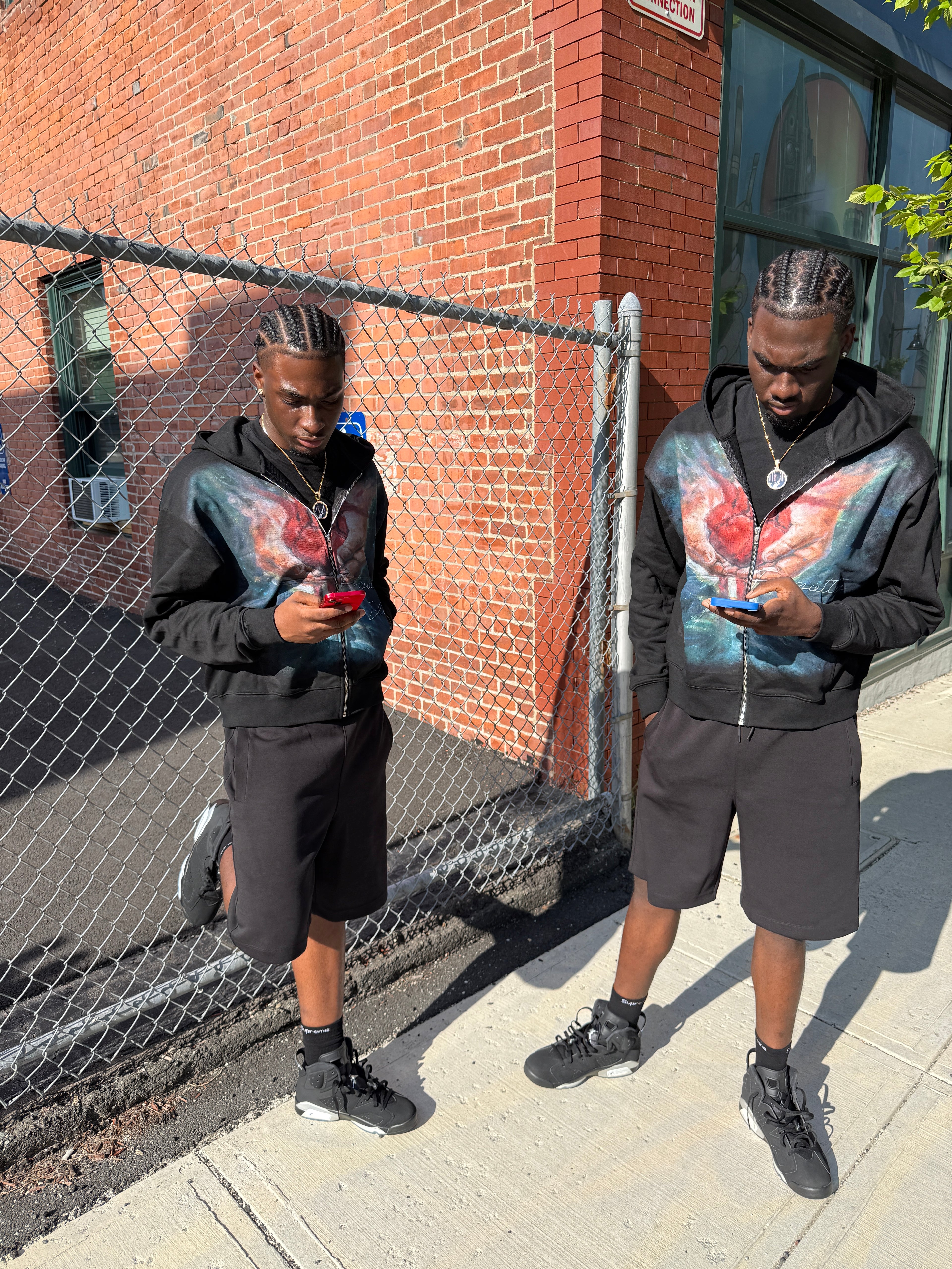 FORGOTTEN HEART ZIP UP