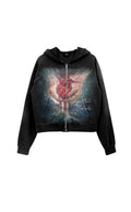 FORGOTTEN HEART ZIP UP