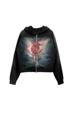 FORGOTTEN HEART ZIP UP