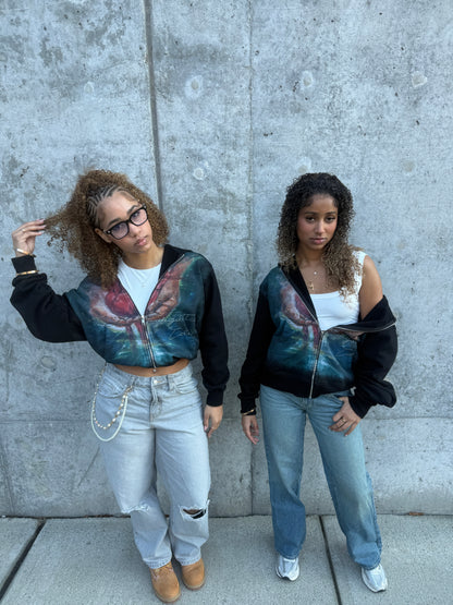 “FORGOTTEN HEART”(ZIP UP Hoodie)