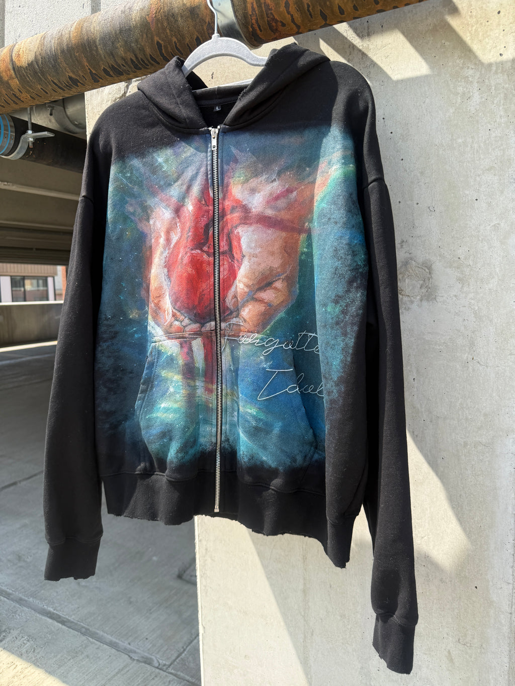 FORGOTTEN HEART ZIP UP