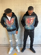 FORGOTTEN HEART ZIP UP